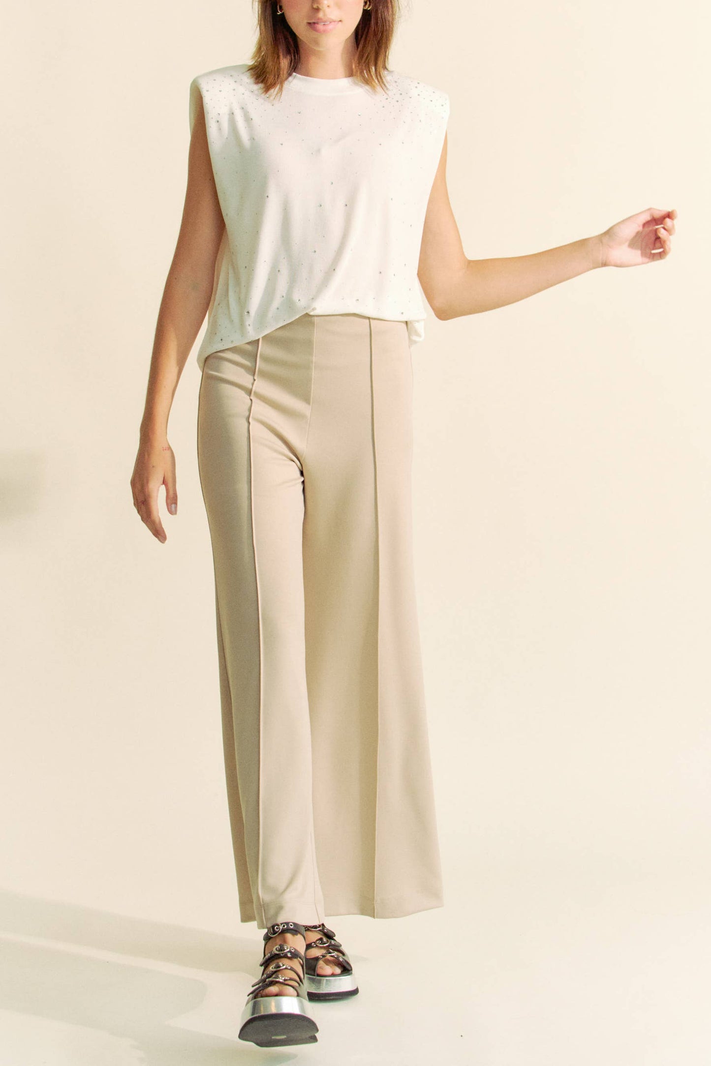 Ivory Spark Top