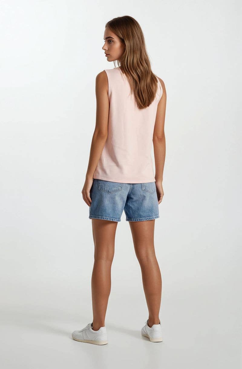 BUTTERY SOFT BRUSHED MODAL SLEEVELESS SWING