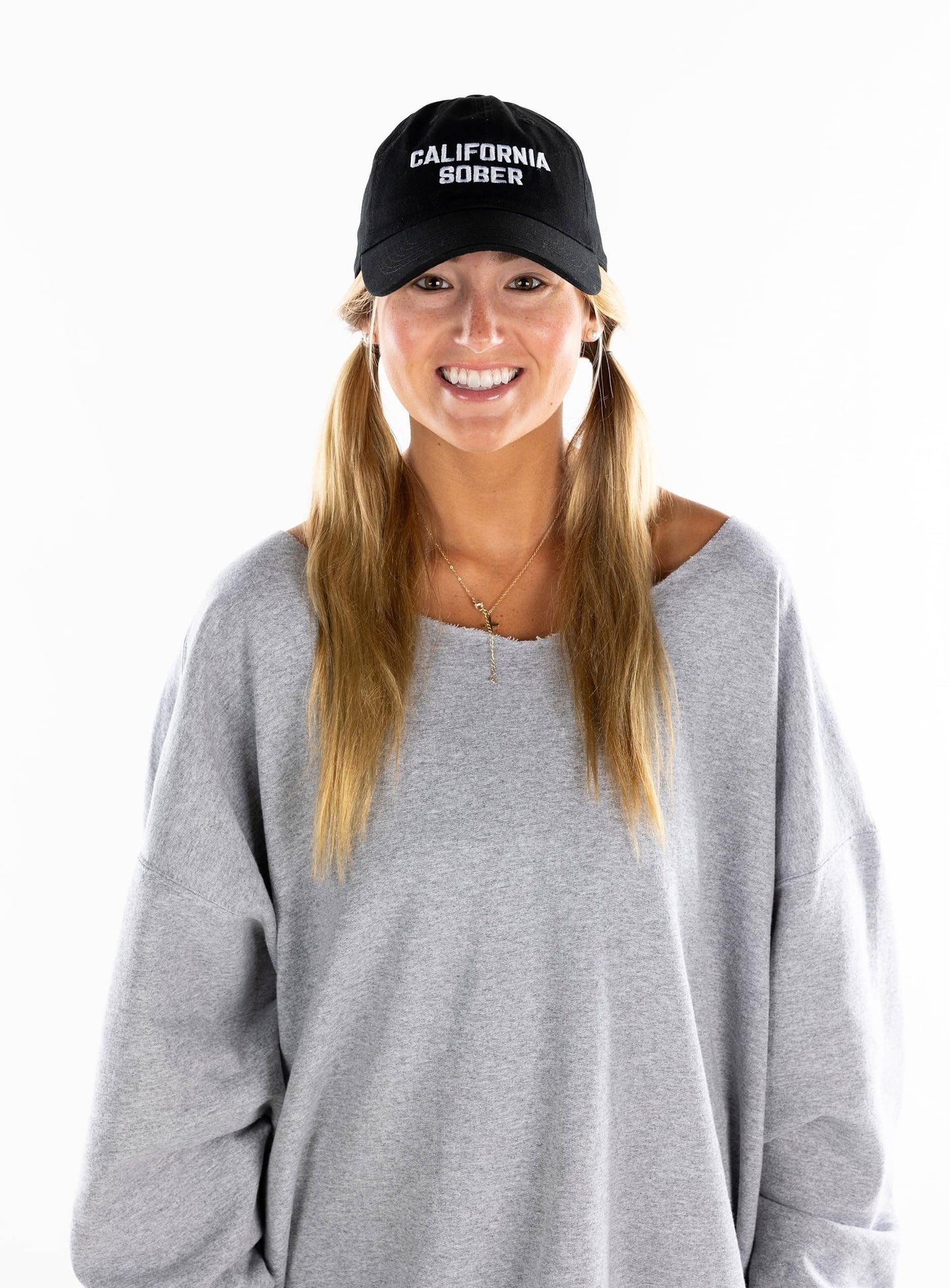 Dad Hat - California Sober - Black