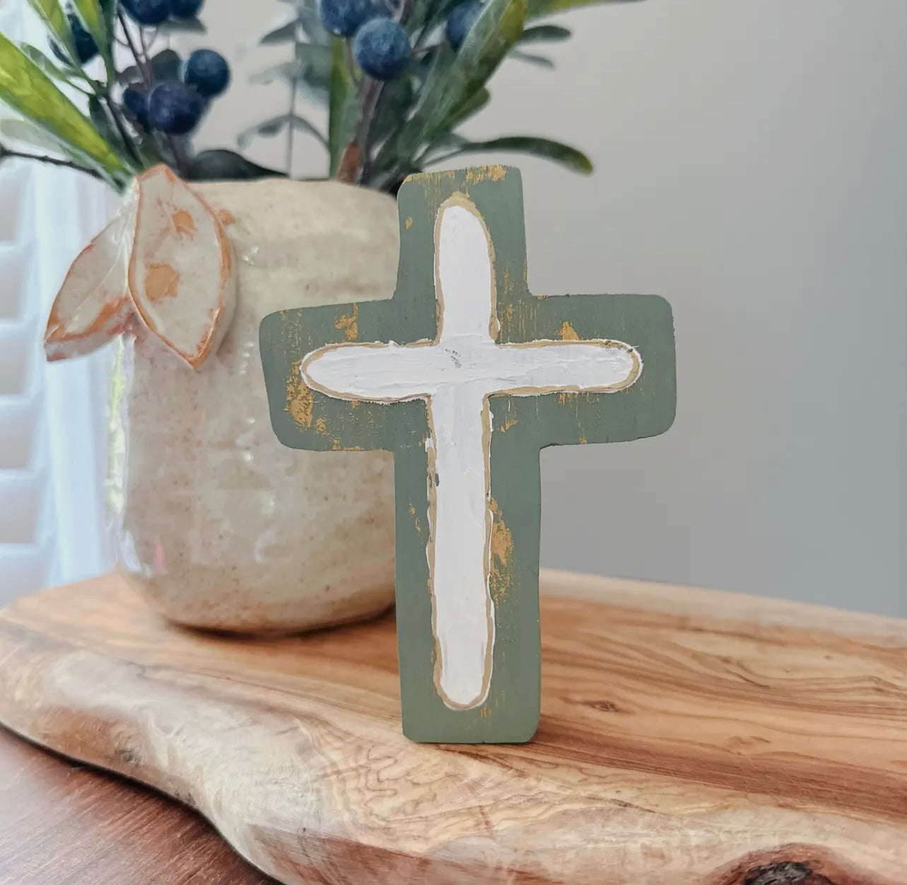 Chunky Wood Cross