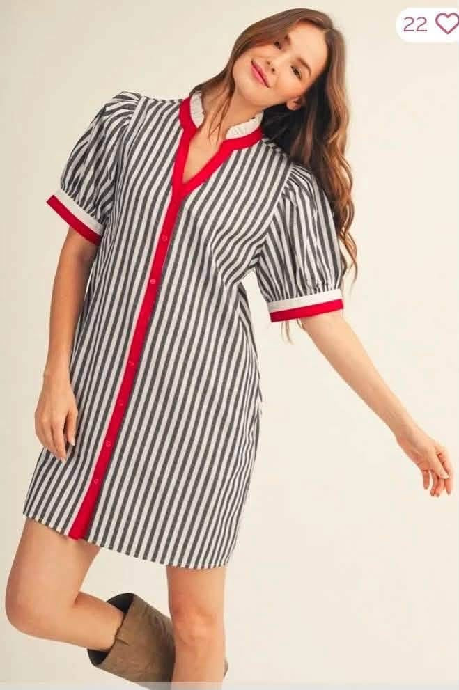 Sideline Stripe Dress