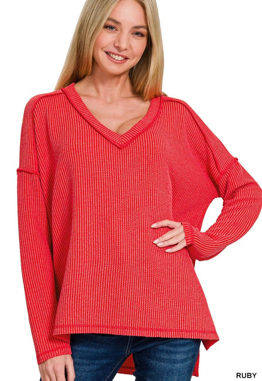Everyone’s Favorite Ribbed Top
