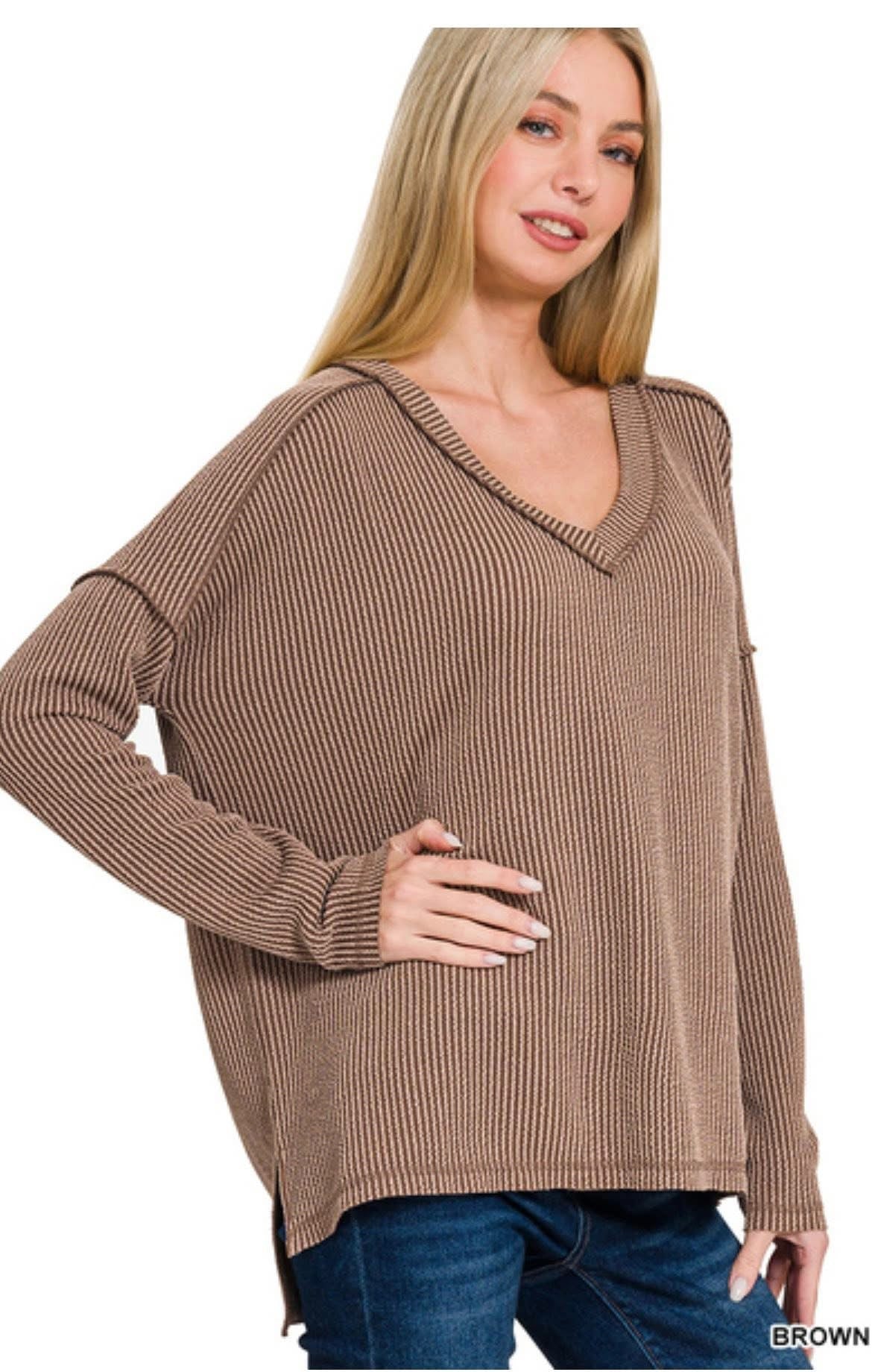 Everyone’s Favorite Ribbed Top