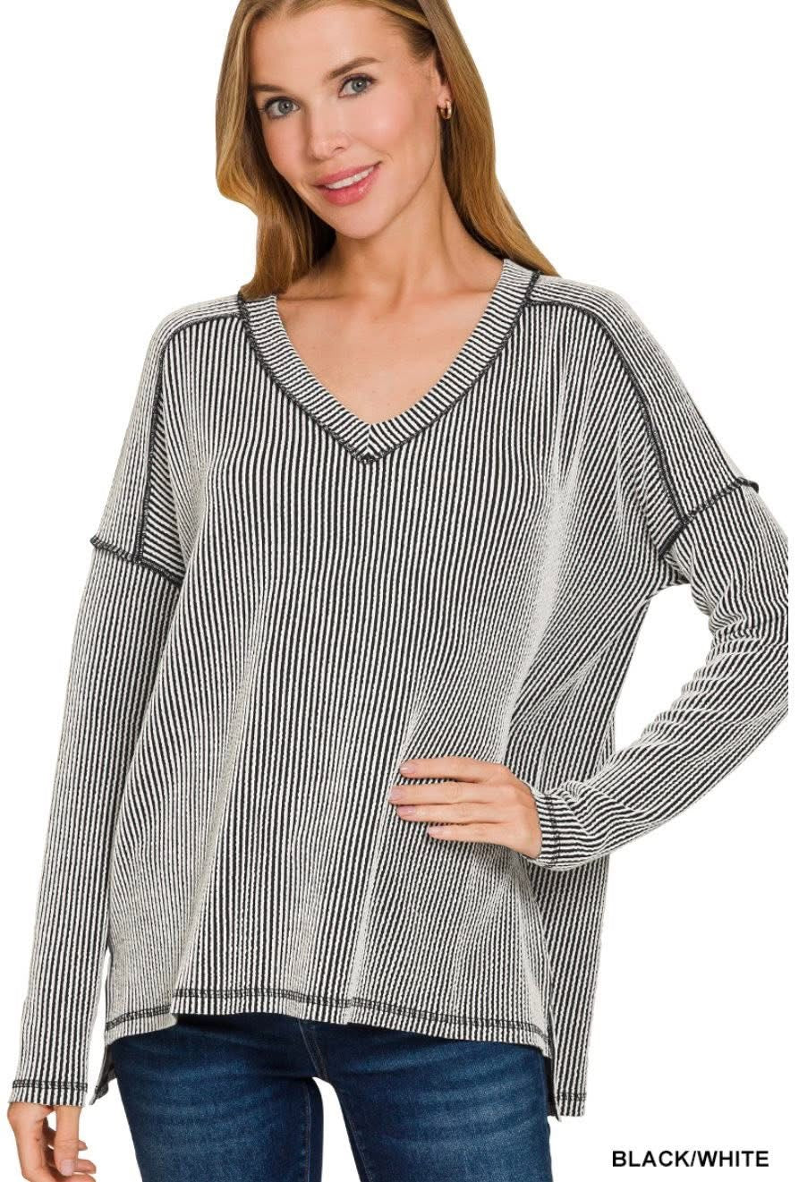 Everyone’s Favorite Ribbed Top