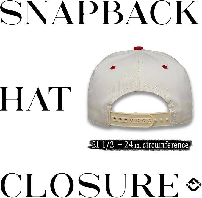 Two Tone Cap - Put It On My Dad's Tab - Red/Beige