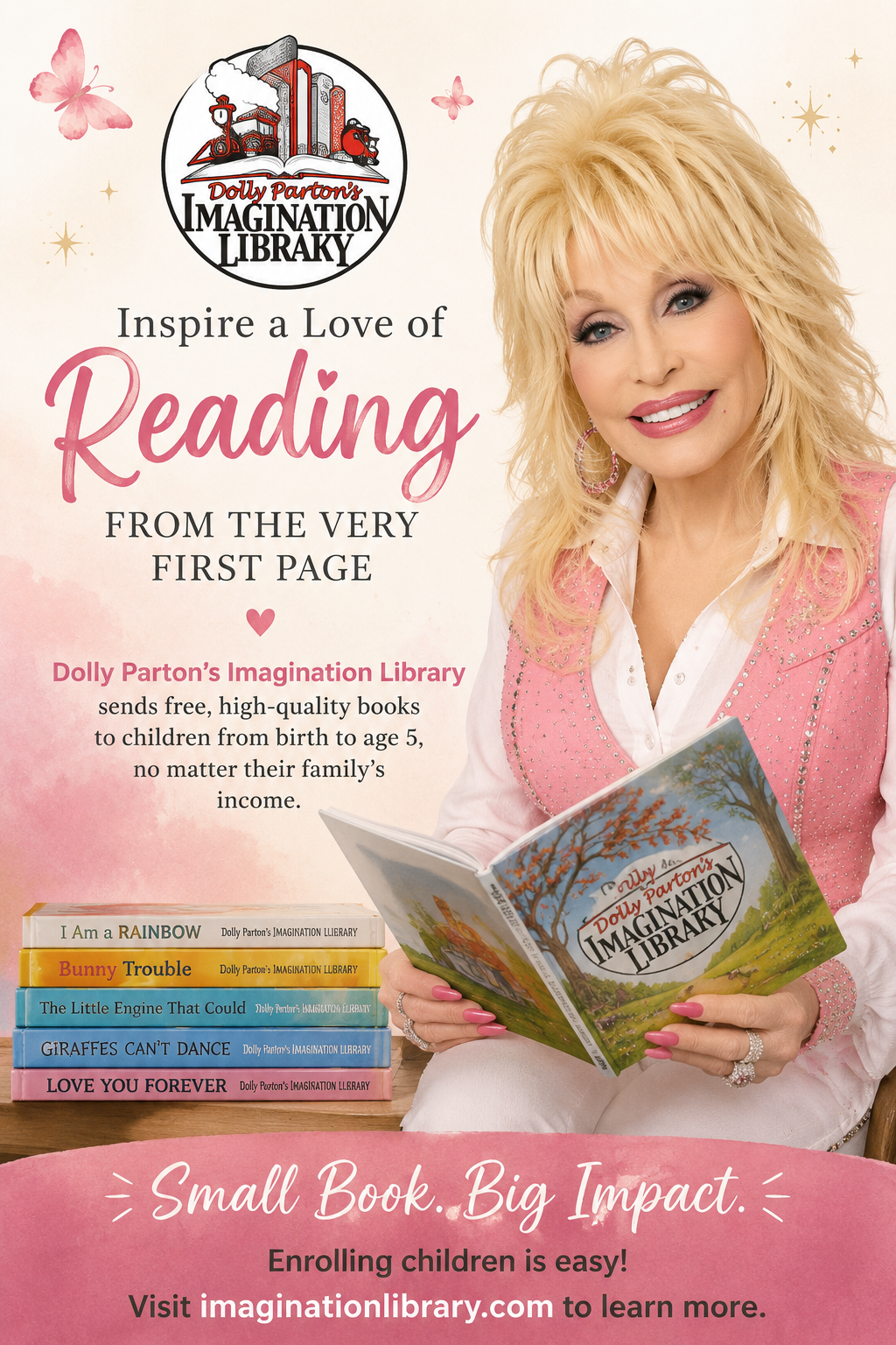 Dolly’s Imagination Library Benefit Tee