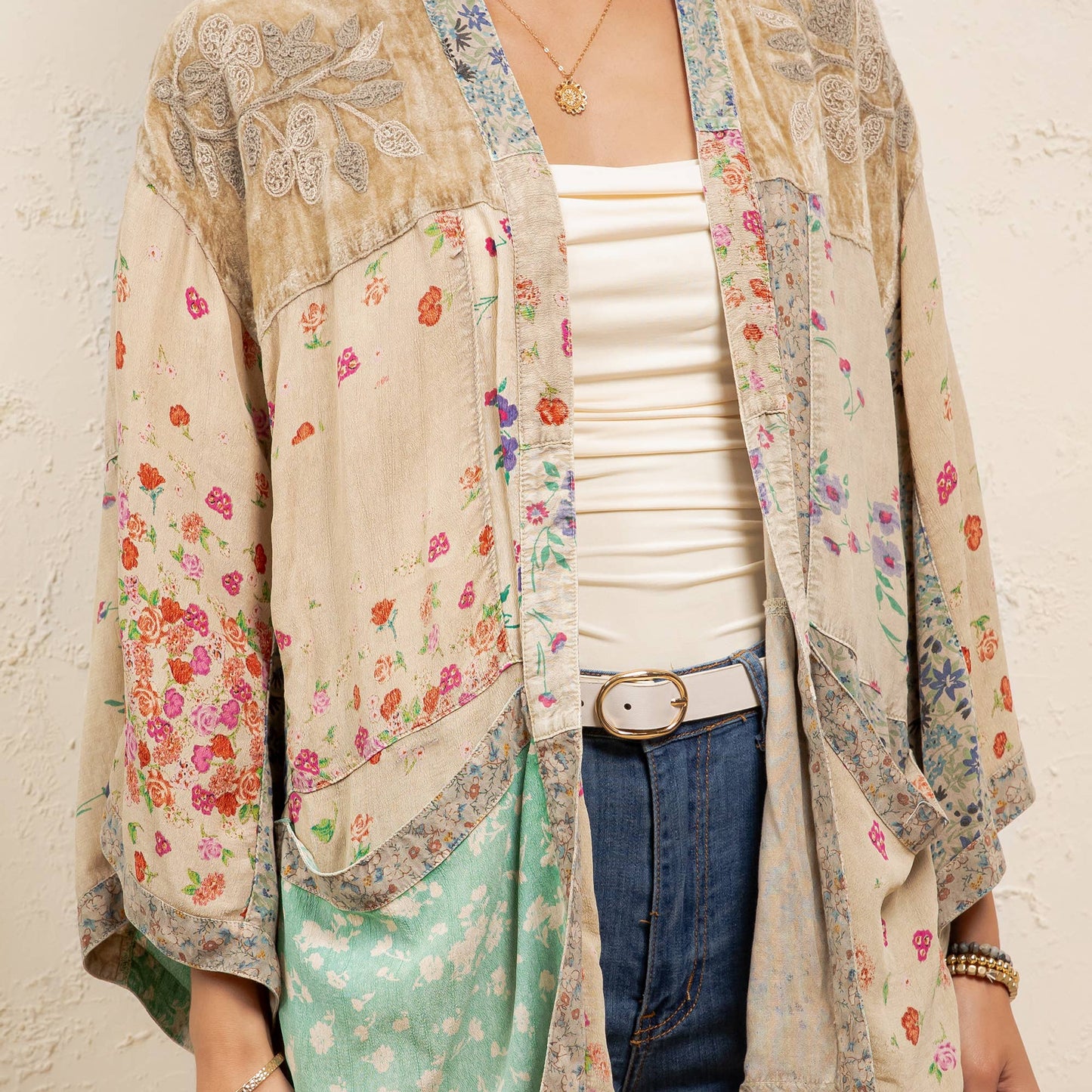 Patchwork Daydream Kimono