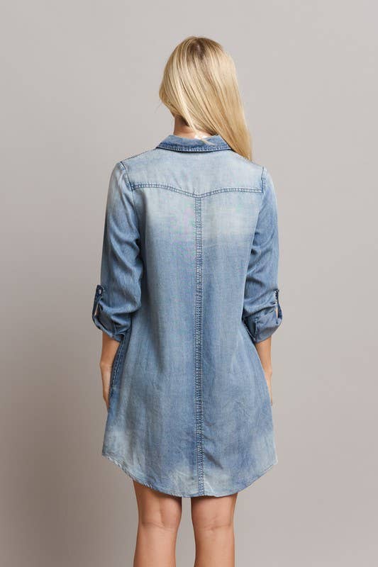 Daydream Denim Shirt Dress