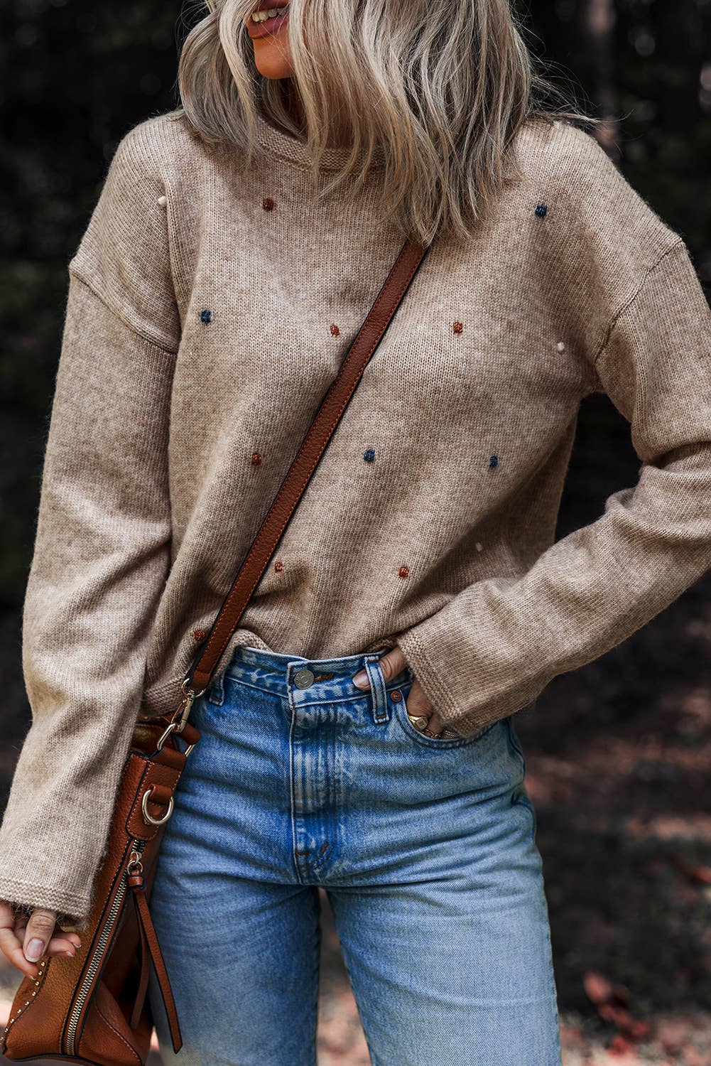 Autumn Speckle Knit