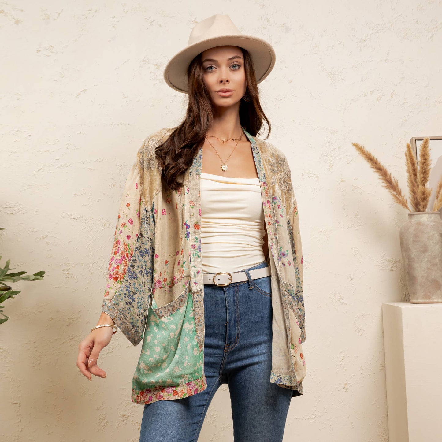 Patchwork Daydream Kimono