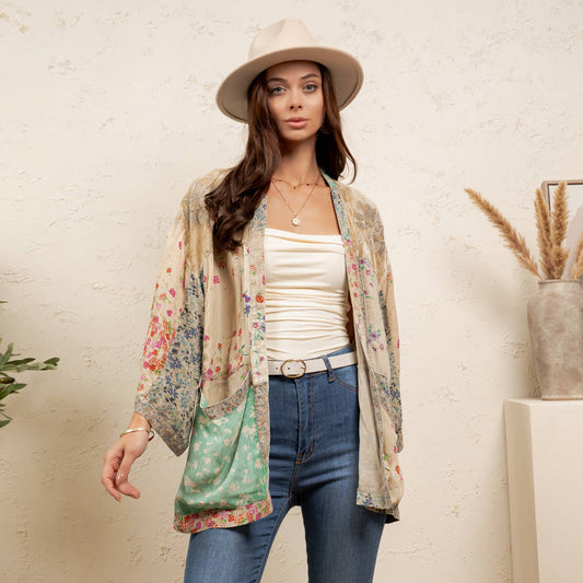 Patchwork Daydream Kimono