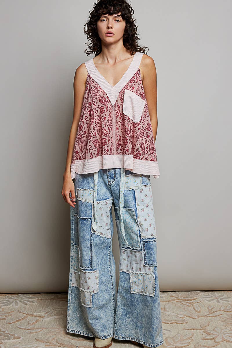 Paisley Daydream Top