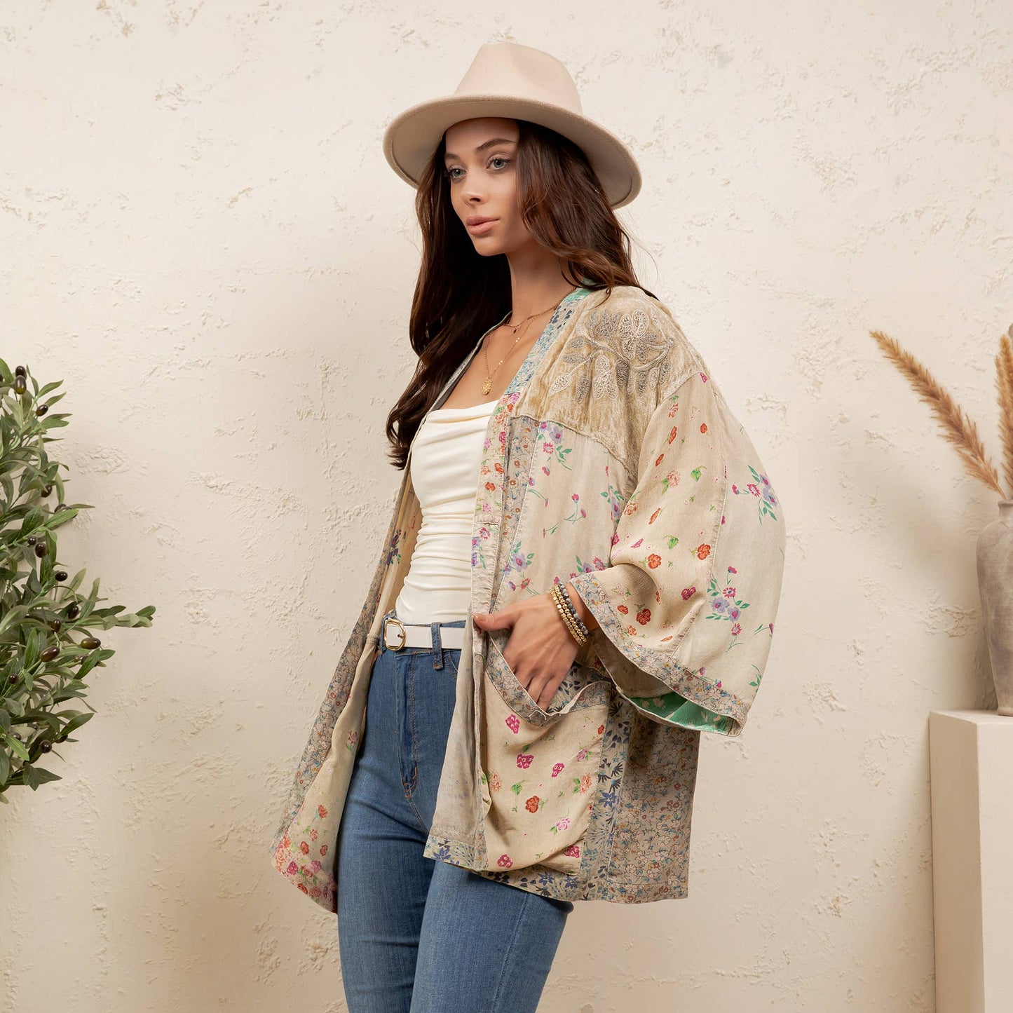 Patchwork Daydream Kimono