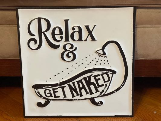 Relax Sign