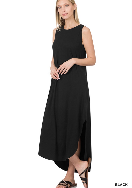 Casually Chic High-Low Dress