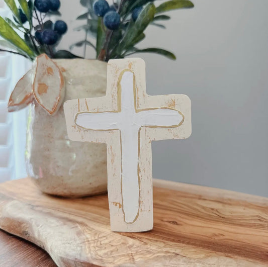 Chunky Wood Cross