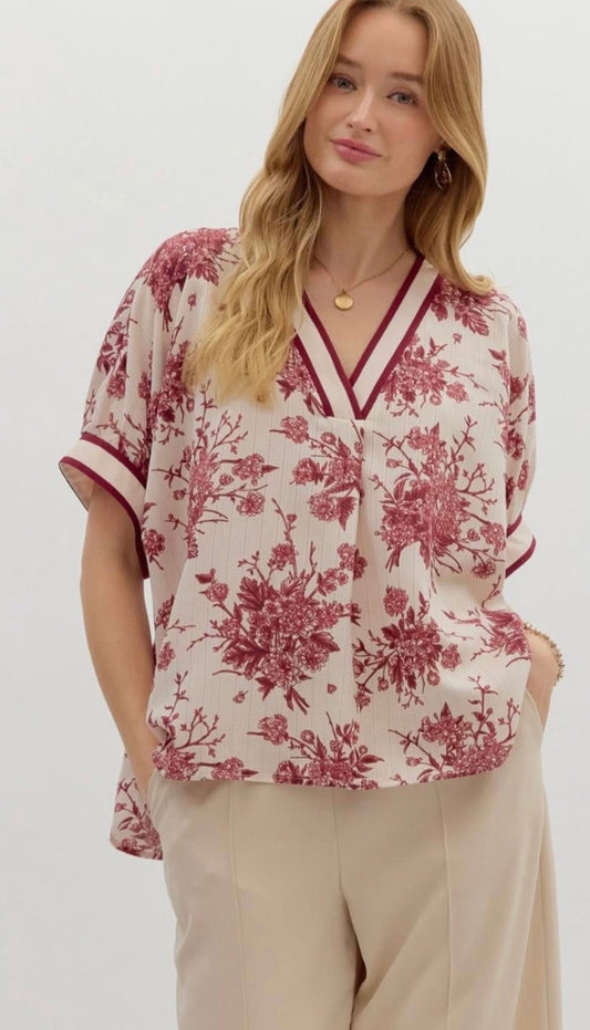 Floral Bliss Blouse