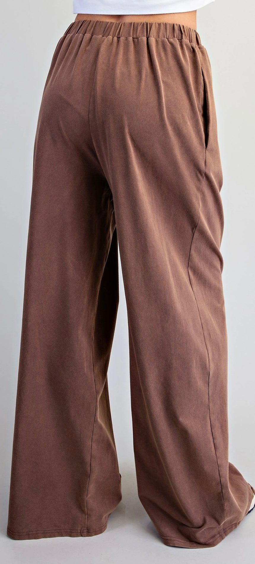 Mocha Mornings Wide Leg Pants