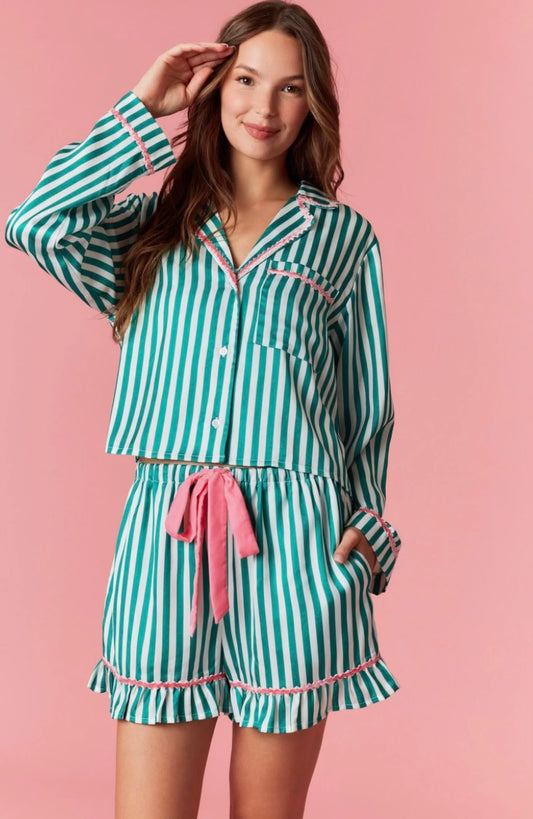 Merry & Bright Striped Pajamas