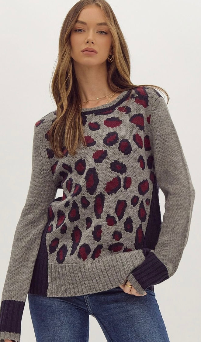 Wild Embers Leopard Print