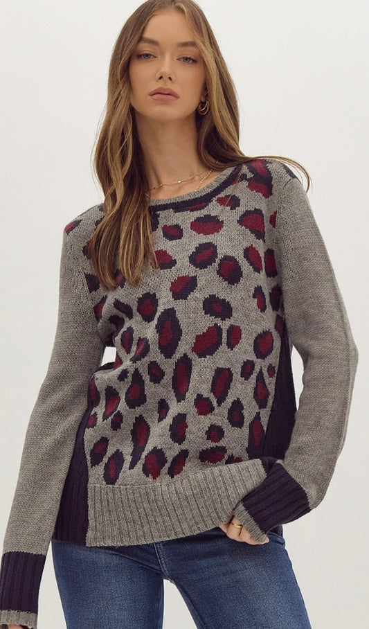 Wild Embers Leopard Print