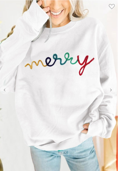 MERRY Crewneck Sweatshirt