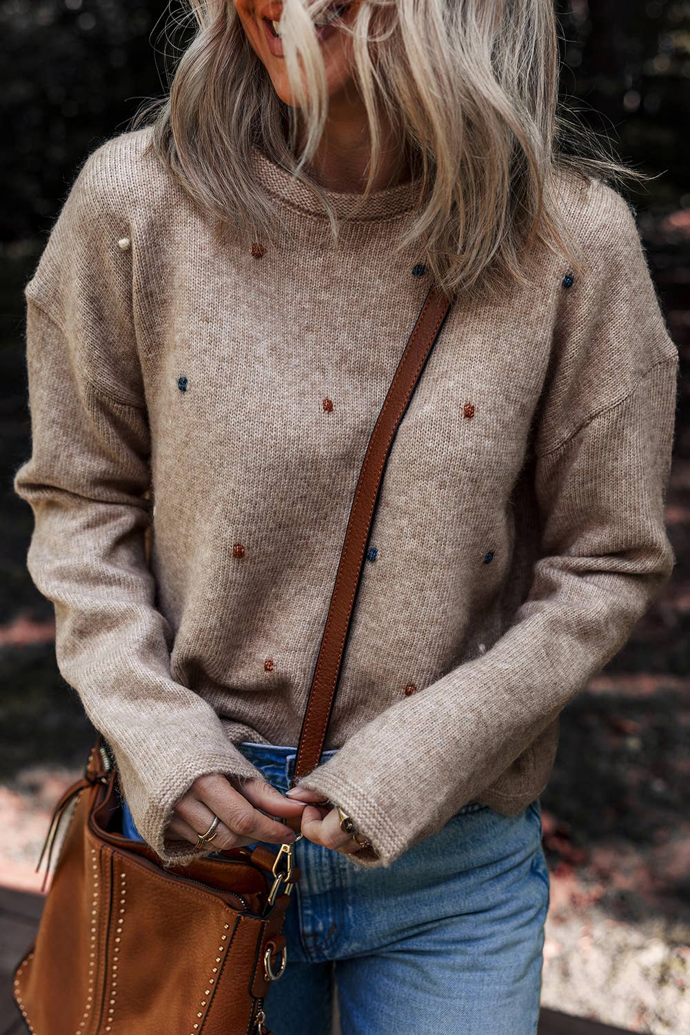 Autumn Speckle Knit