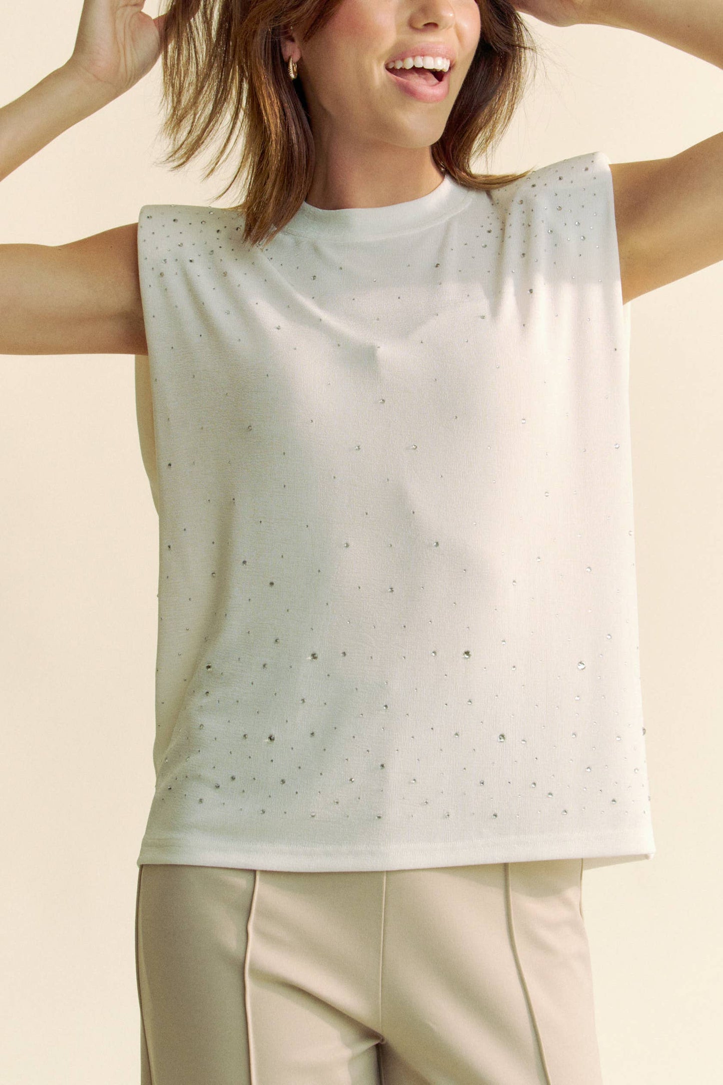 Ivory Spark Top