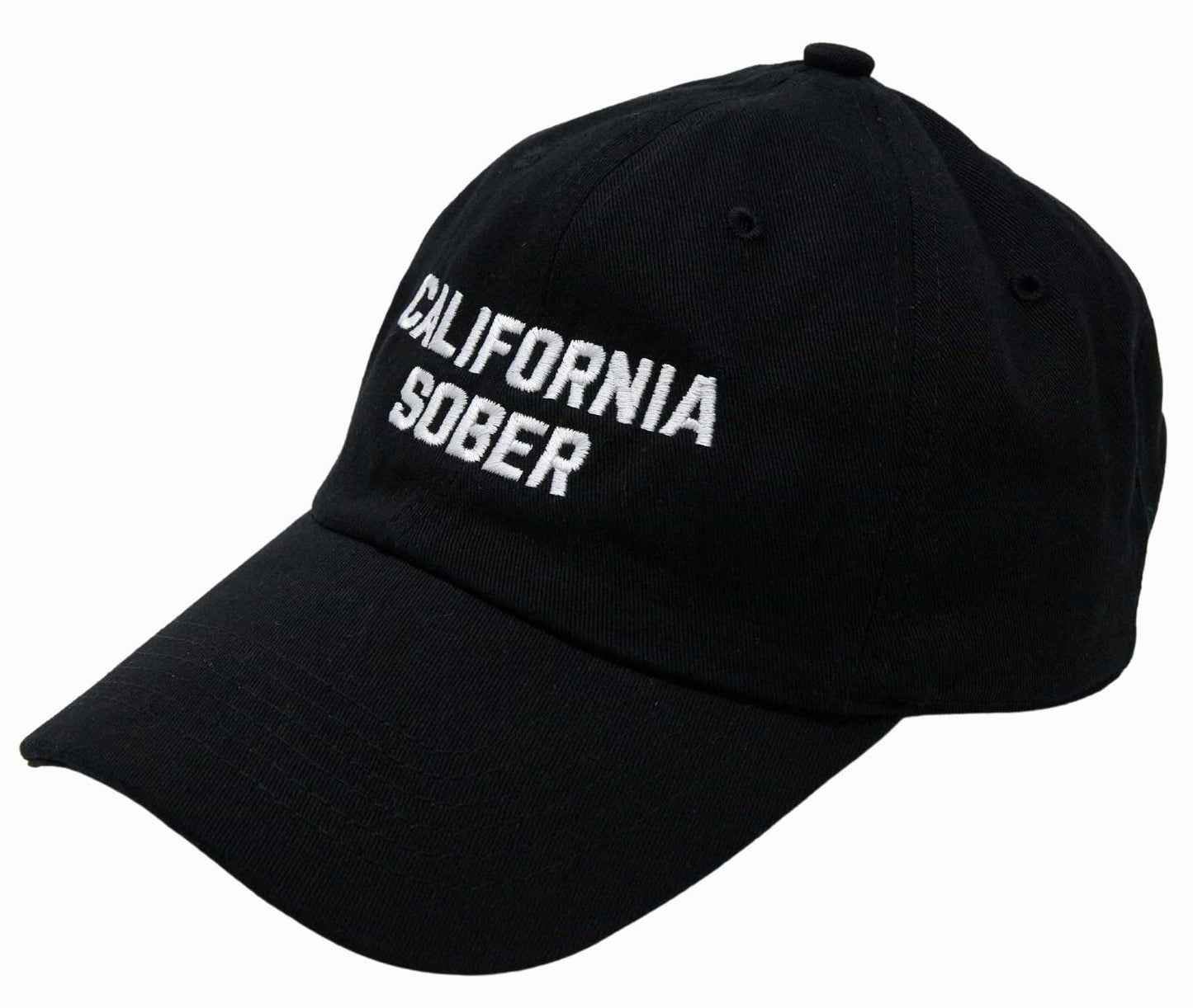 Dad Hat - California Sober - Black