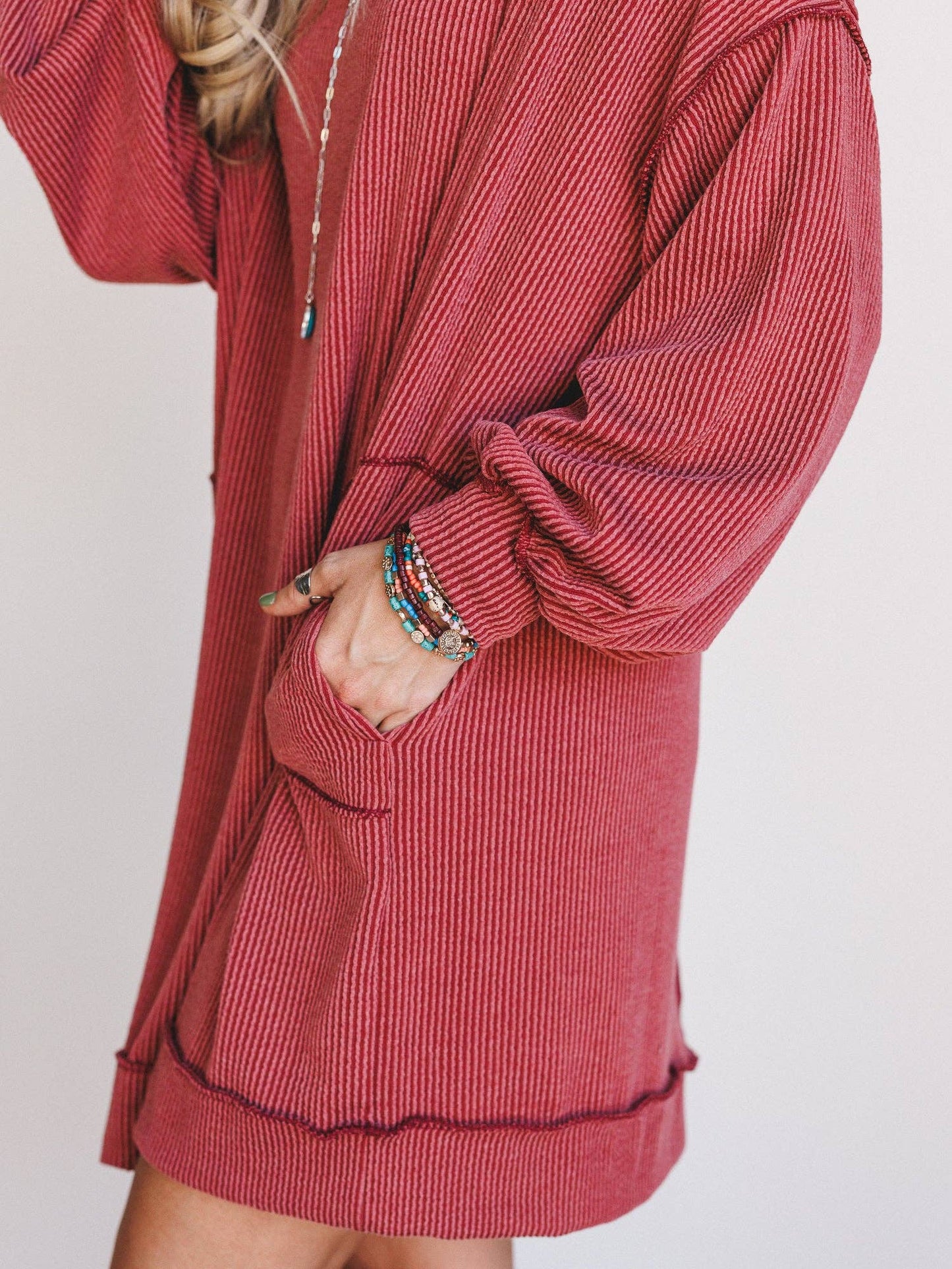 Moon Glow Long Sleeve Dress