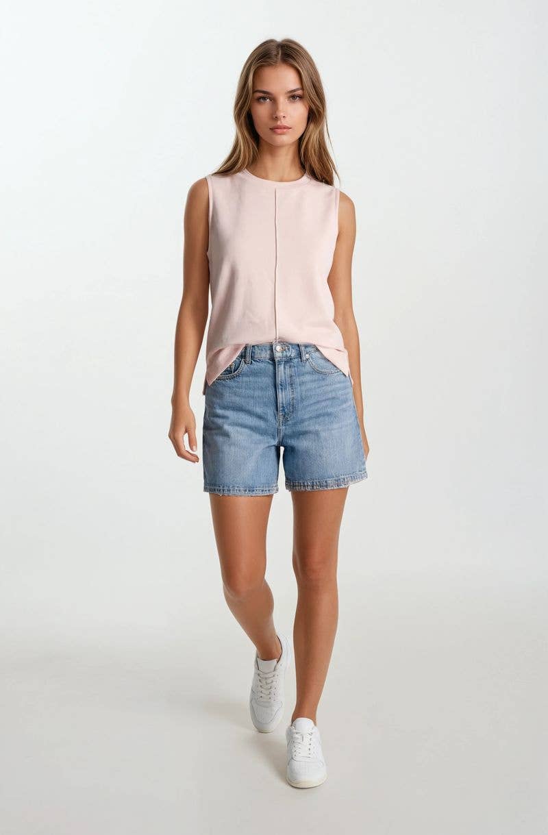 BUTTERY SOFT BRUSHED MODAL SLEEVELESS SWING